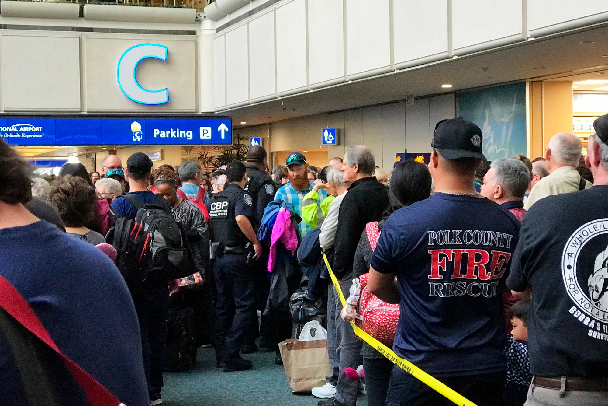 TSA worker plunges to his death in apparent suicide at Orlando airport